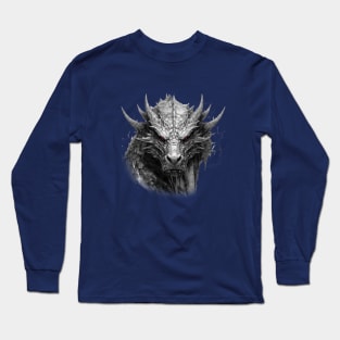 Black Forest Dragon Long Sleeve T-Shirt